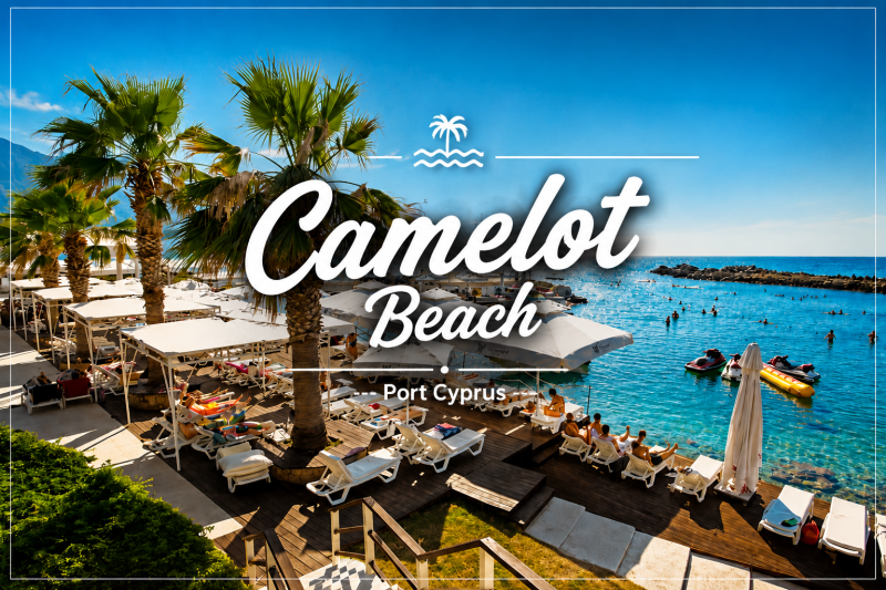 Camelot Beach: Girne’nin Eğlence ve Deniz Keyfini Bir Araya Getiren Popüler Plajı