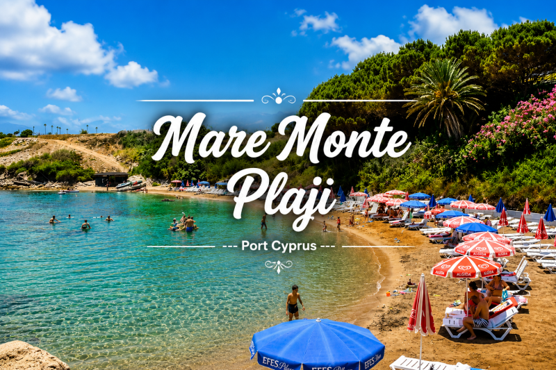 Mare Monte Plajı: Girne’nin Sakin ve Aile Dostu Sahillerinden Biri